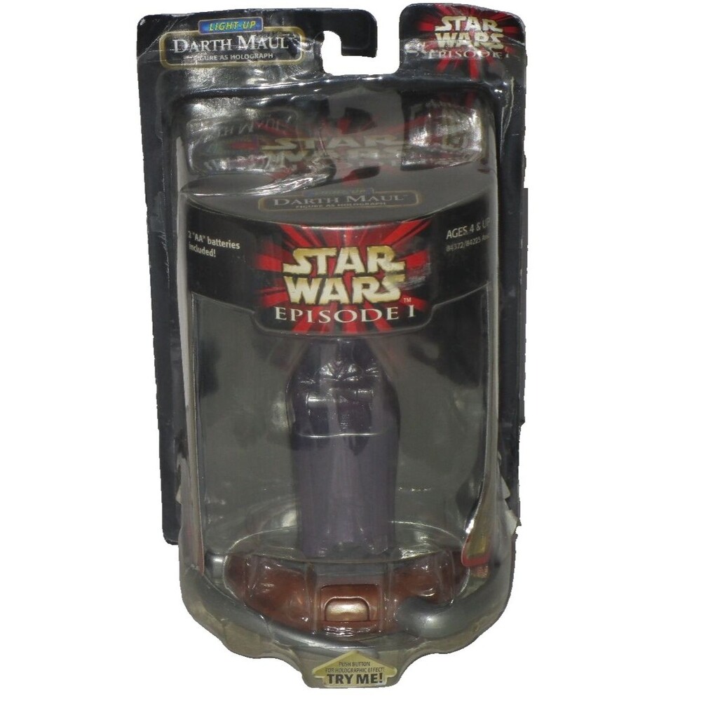 Hasbro Star Wars Episode 1 Light-Up Darth Maul Figure